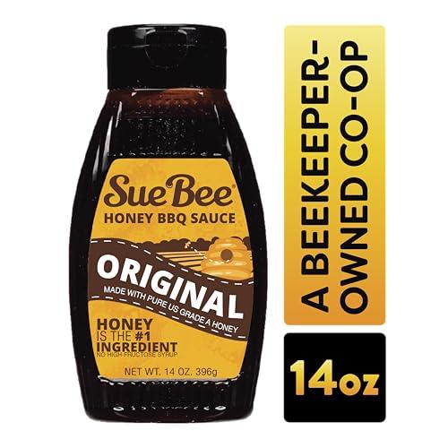 Sue Bee Sue Bee Original Style Barbecue Sauce, Honey BBQ, 14 Ounce (Pack of 1)