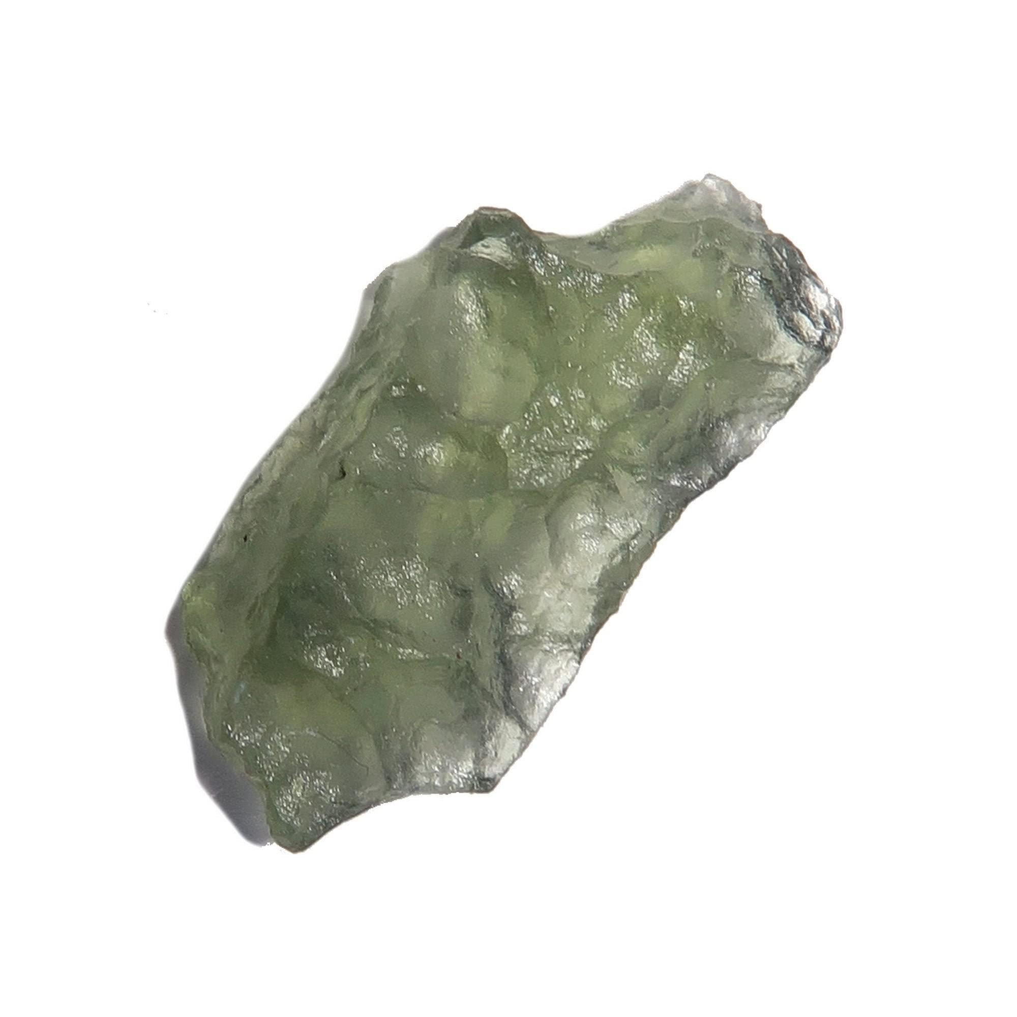 Satin Crystals Satin Crystals Moldavite Mini Tiny Real Green Gemstone Tektite Single