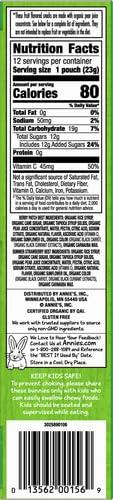 Annie's Homegrown Annie\'s Homegrown Organic Bunny Fruit Snacks, Variety Pack, 12 Pouches, 9.6 oz Box