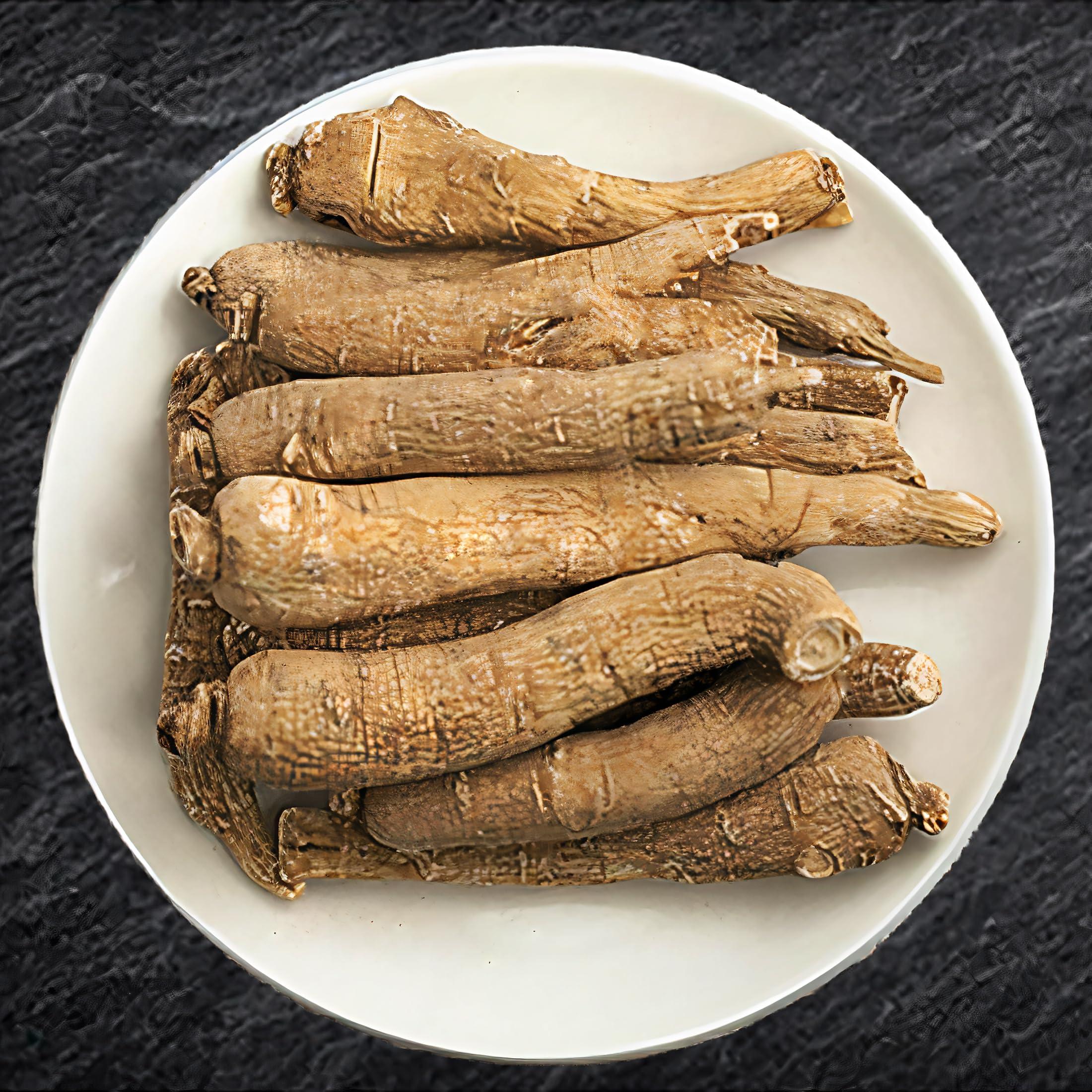 Zen Ginseng 1 Box of American Wisconsin Ginseng Super Long Jumbo Root (4oz) Performance & Mental Health for Men & Women