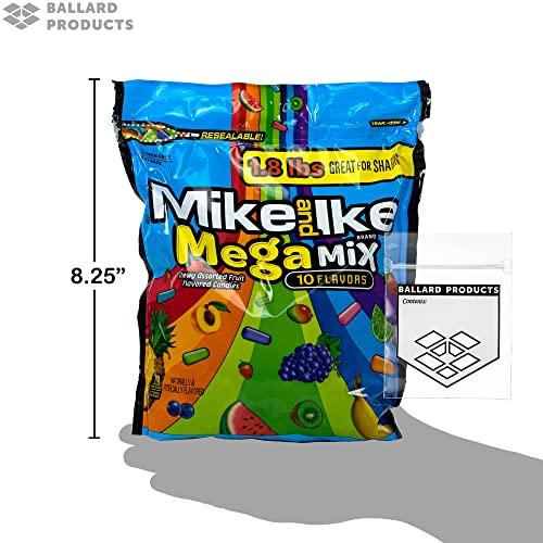 Ballard Products Mike and Ike MegaMix Pack of 2 Bags - Mike and Ike Candy Bulk Pack of 2 Bags - 28.8 oz Each - Movie Candy Bulk Pack - Includes Ballard Products Pocket Bag