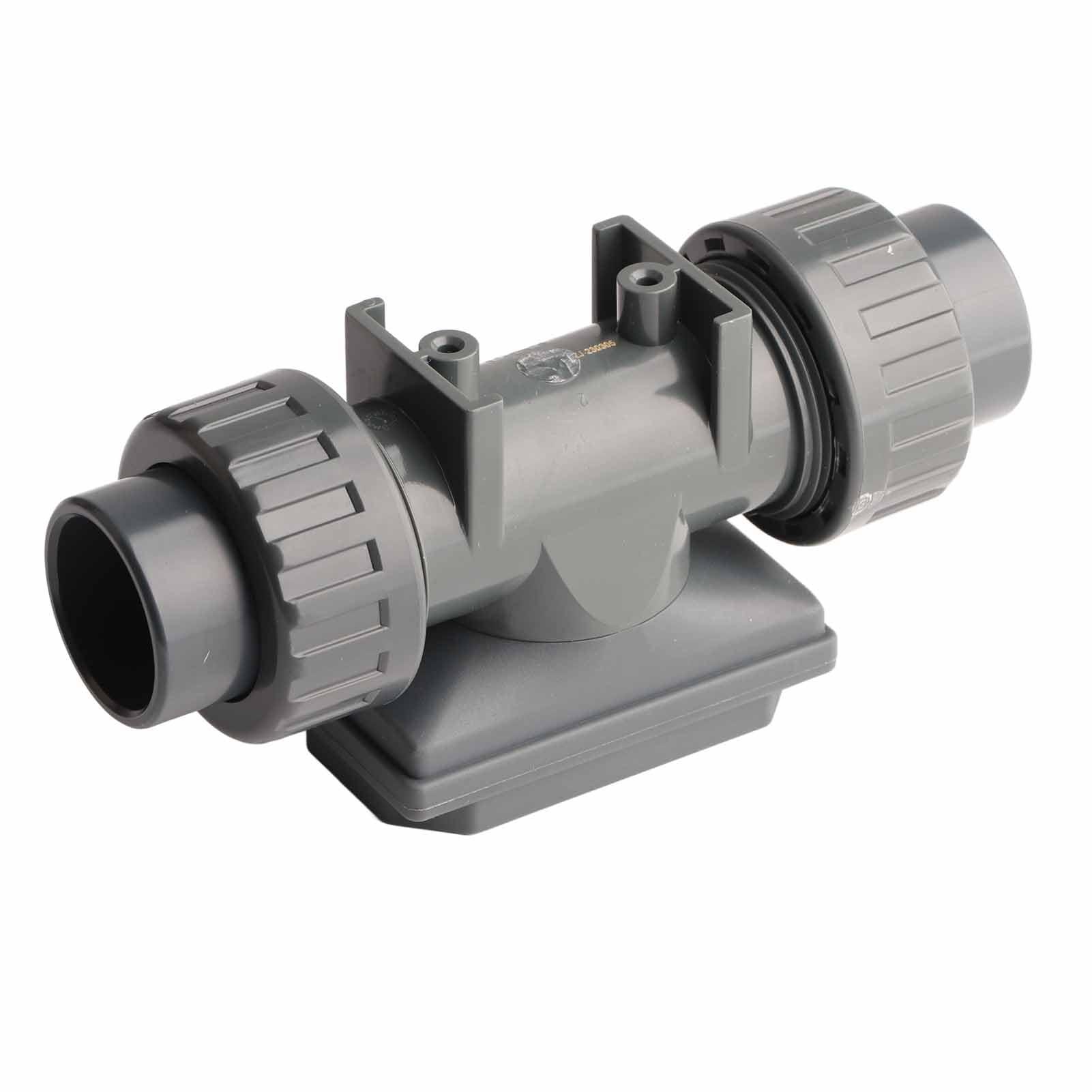 Pyhodi Water Flowmeter, High Accuracy Water Flow Meter Sensitive Response for Swimming Pool