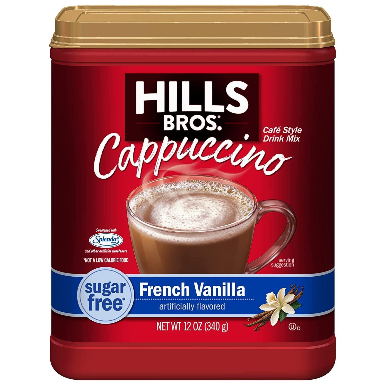 Hills Bros Hills Bros Cappuccino French Vanilla, 12 Ounce (Pack of 3)