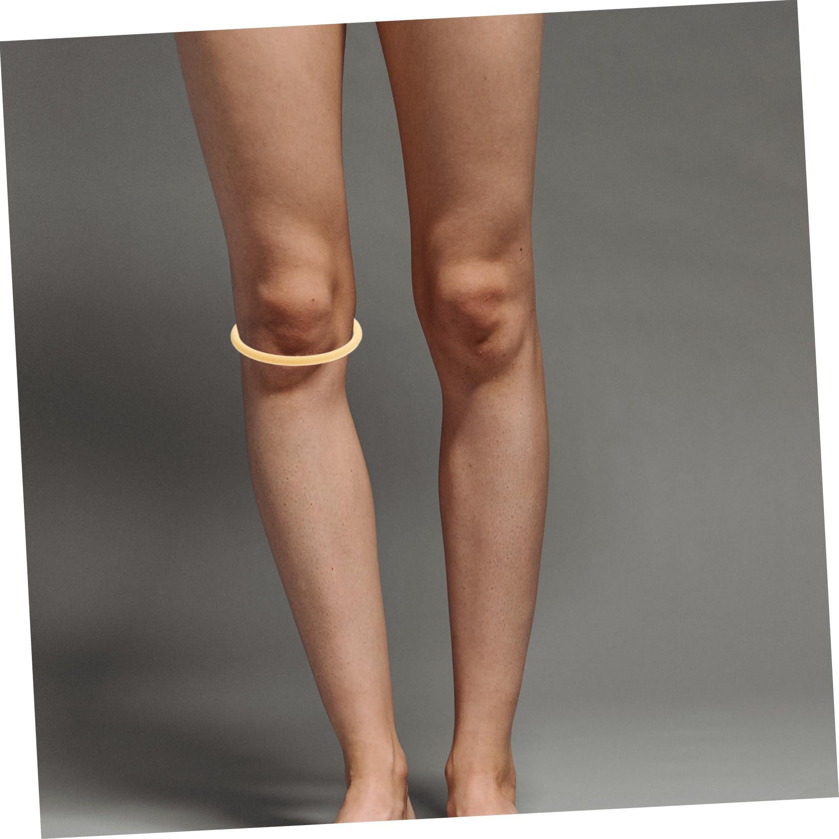 PLAFOPE PLAFOPE 10 Pcs Knee Brace Silicone Knee Band Runners Knee Support Patellar Tendon Straps