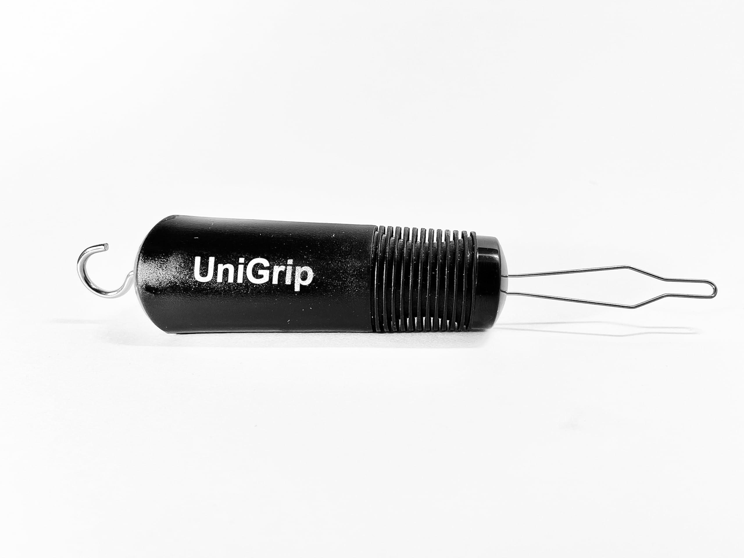Generic UniGrip 2 in 1 Button Hook and Zipper Pull. One Hand Button aid Dressing Assist Device. Adaptive aid Helps with Dressing oneself After arm Injury, Arthritis, Stroke, Parkinson\'s or Other Disability.