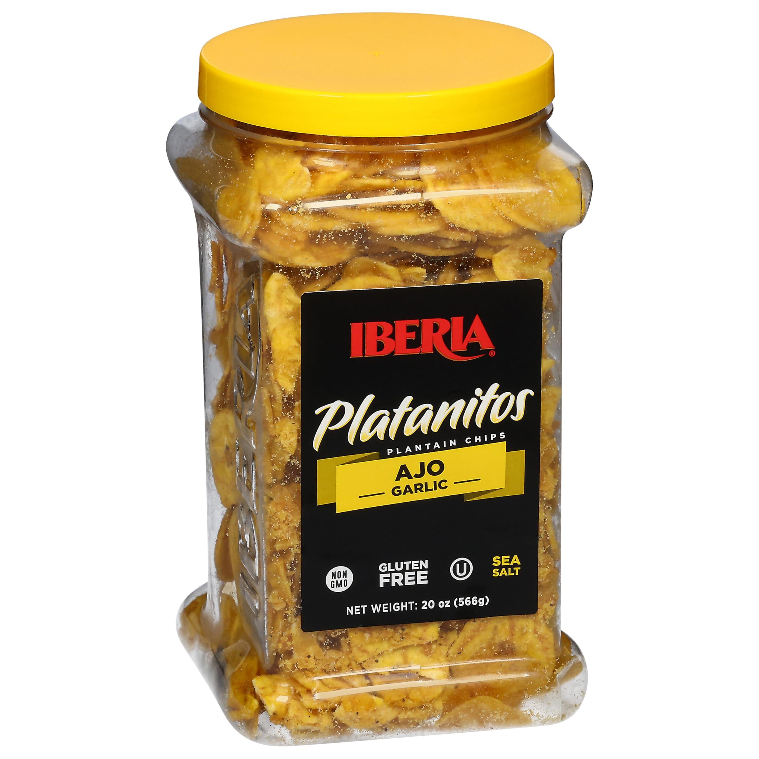 Iberia Iberia Garlic Plantain Chips, 20 Oz.