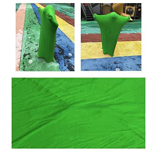 DELVOYE Body Sock Sensory Kids Autism And Sensory Processing Disorders Body Awareness Socks Safe, Breathable, Comforting For Kids Deep Pressure Sensory Training Sack ( Color : Green , Size : XL-165*74 cm )