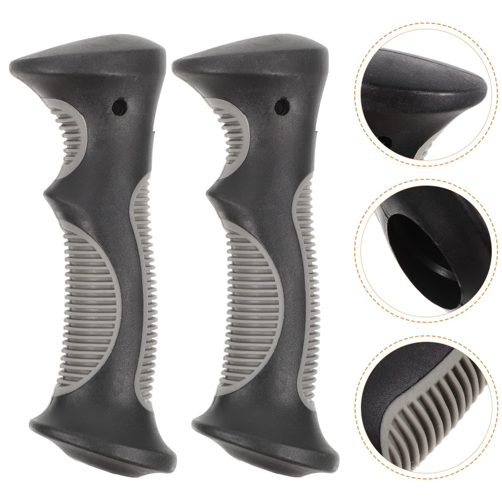 BESPORTBLE BESPORTBLE Trekking Pole Tips Replacement 2pcs Plastic Feet Hiking Pole Protectors Feet Walking Sticks Shock Absorbing Handle for Walking Sticks Tips Accessories