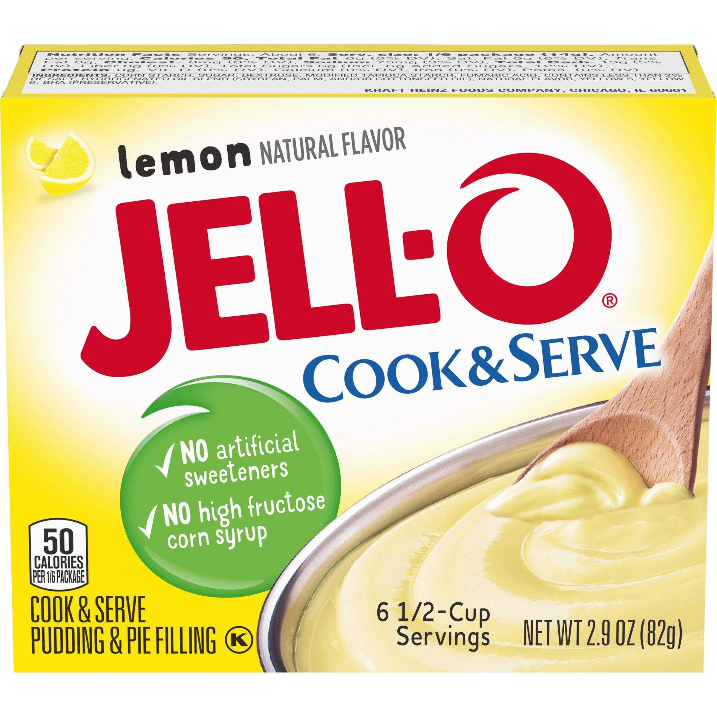 Jell-O Jell-O Cook & Serve Lemon Pudding & Pie Filling (2.9 oz Box)