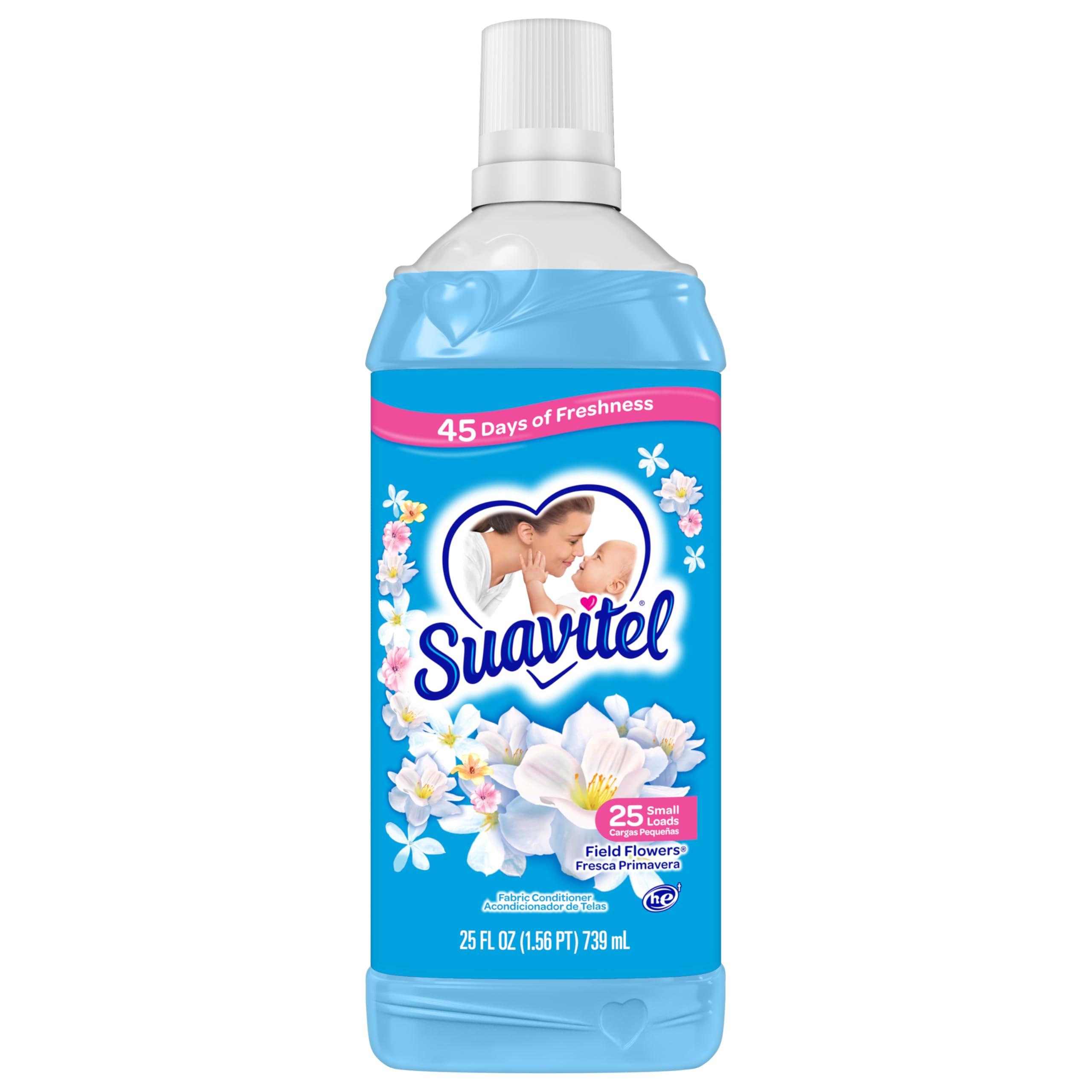Suavitel Suavitel Fabric Softener, Field Flowers, 25 oz (Pack of 12)