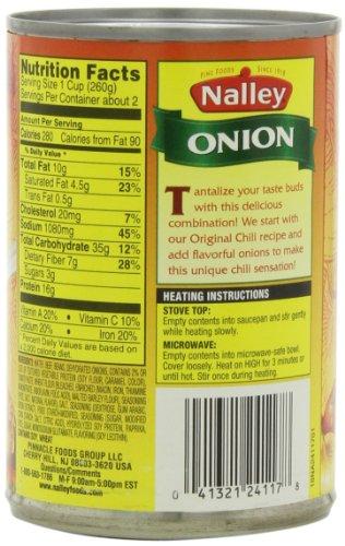 Nalley Nalley Chili Onion with Beans, 14-Ounce Cans (Pack of 8)