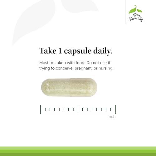 Terry Naturally Terry Naturally Tri-Iodine - Dietary Supplement for Breast & Prostate Health Support - Healthy Thyroid Function Supplement Aid - 3 mg, 90 Capsules, 2 Pack