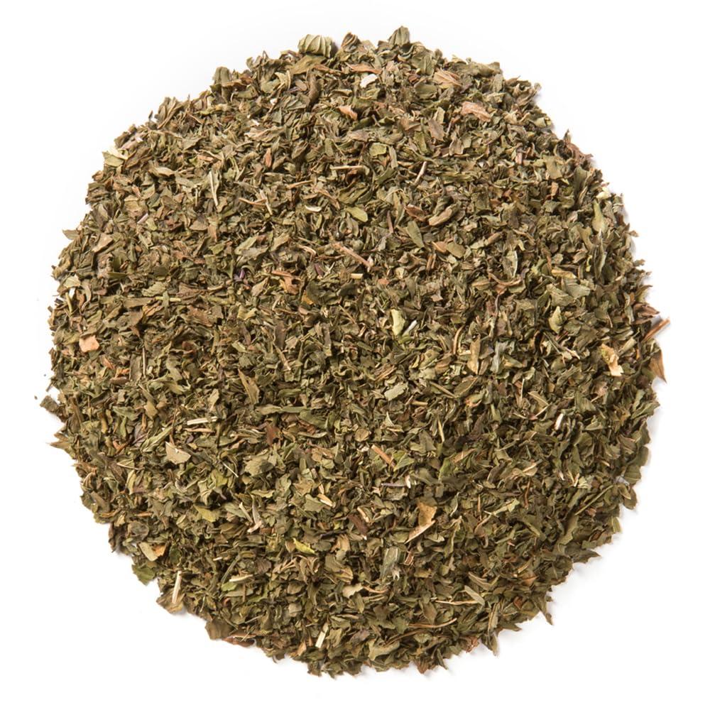 Davidson's Davidson\'s Tea Bulk, Organic Peppermint Leaves, 16-Ounce Bag