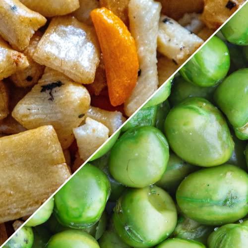 It\'s Delish Roasted Salted Green Peas Snack - by It\'s Delish, 2 lbs Bulk Bag | Dried Pea with Salt Crunchy & Healthy Snacks | Vegan, Kosher