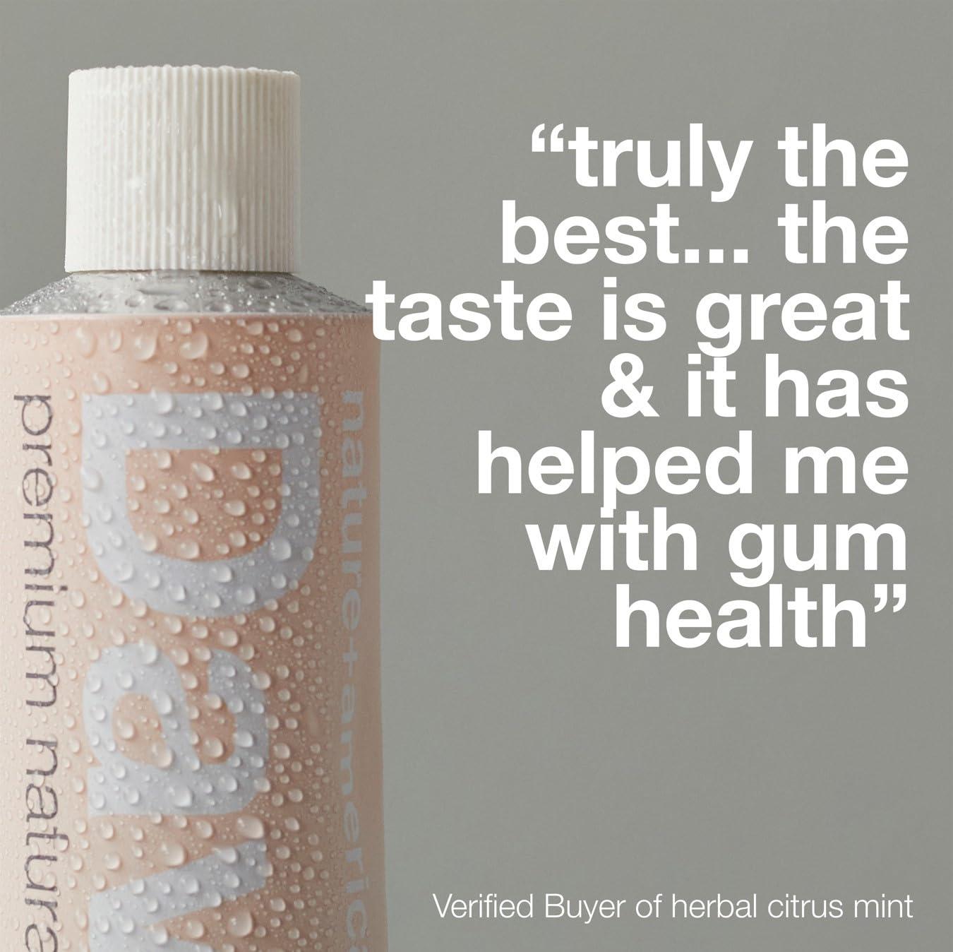 Davids Davids Fluoride Free Toothpaste, Teeth Whitening, Antiplaque, SLS (Sulfate) Free, Promotes Enamel Health, Mouth & Gum Detox, EWG Verified, Natural Herbal Citrus Mint, 5.25oz