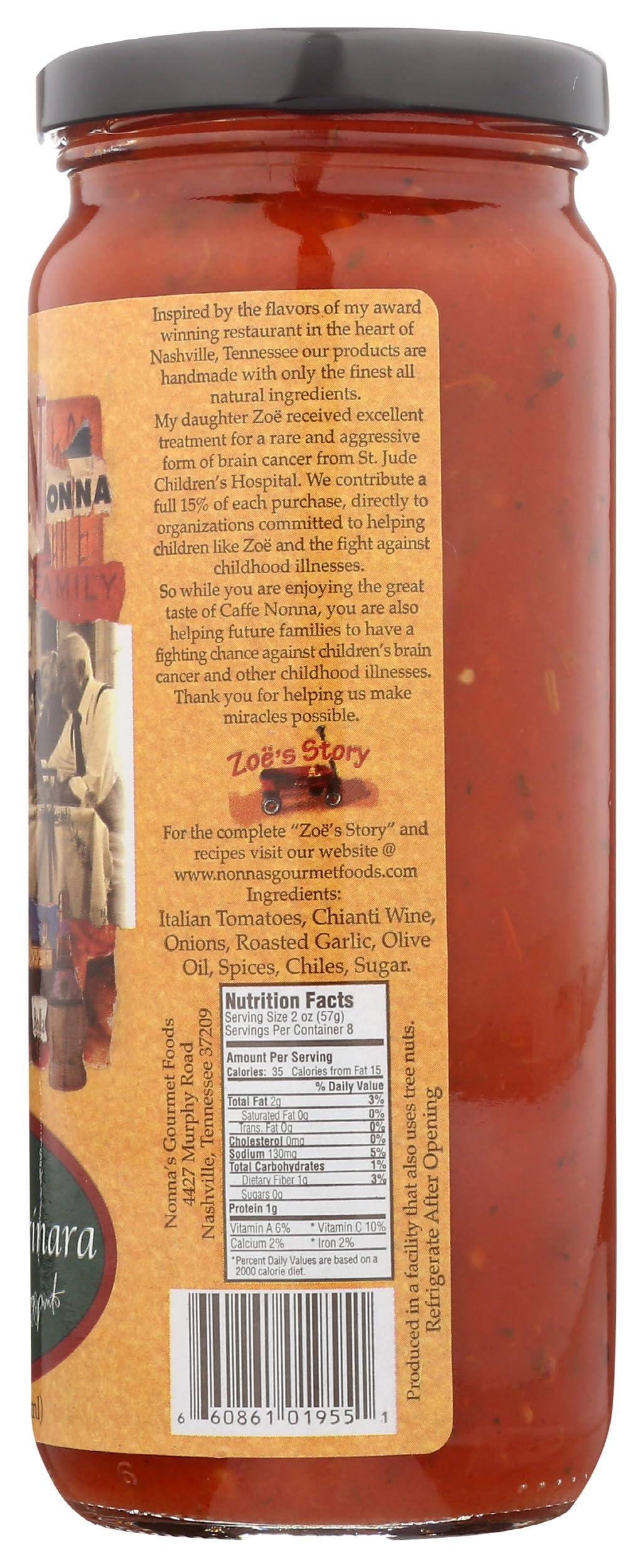 Nonnas Gourmet NONNAS GOURMET Spicy Marinara Sauce, 16 FZ