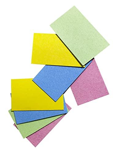 Greenet Cellulose Pop Up Sponges, Large, Natural and Compressed, Multiple Use for Dishes Washing, Kitchen Cleaning, 8 Pack