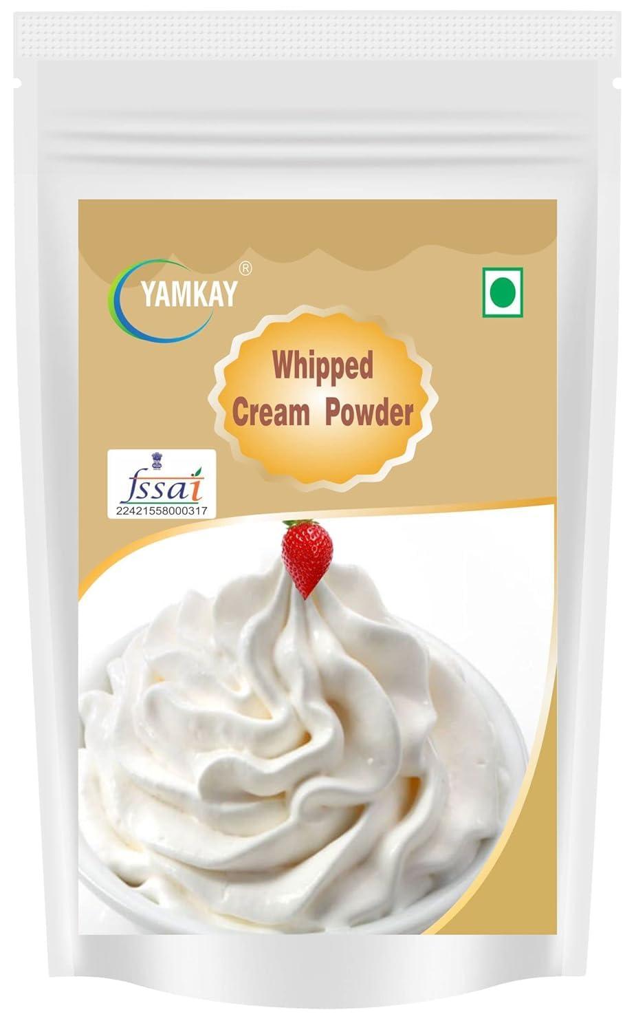 Yamkay Yamkay Whipped Cream Powder for Cake | Cream Stabilizer Powder | Premium Whipped Cream Powder for Cake (700 GM, Whipped Cream)