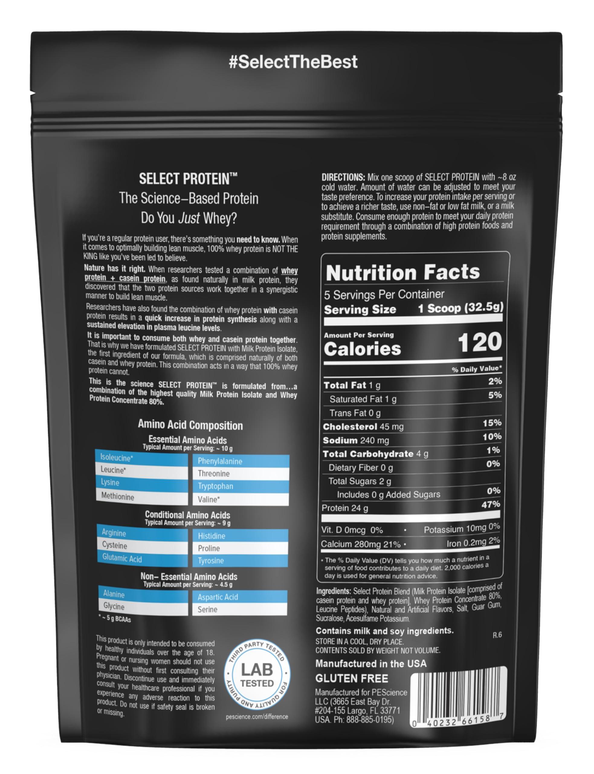 PEScience PEScience Select Low Carb Protein Powder, Strawberry Cheesecake, 5 Serving, Keto Friendly and Gluten Free