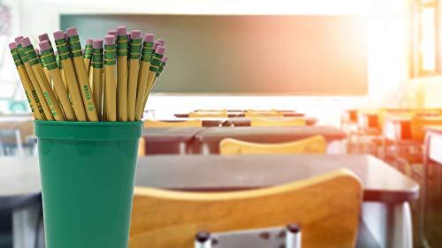 Rolling Sands Rolling Sands 16 Oz Reusable Plastic Stadium Cups, Bulk 50 Pk, USA Made, BPA-Free Dishwasher Safe Plastic Tumblers, Lime Green