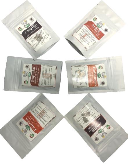 Buy Wellness Organic 6 Chilli Powder gift set Set Gourmet Curated USDA