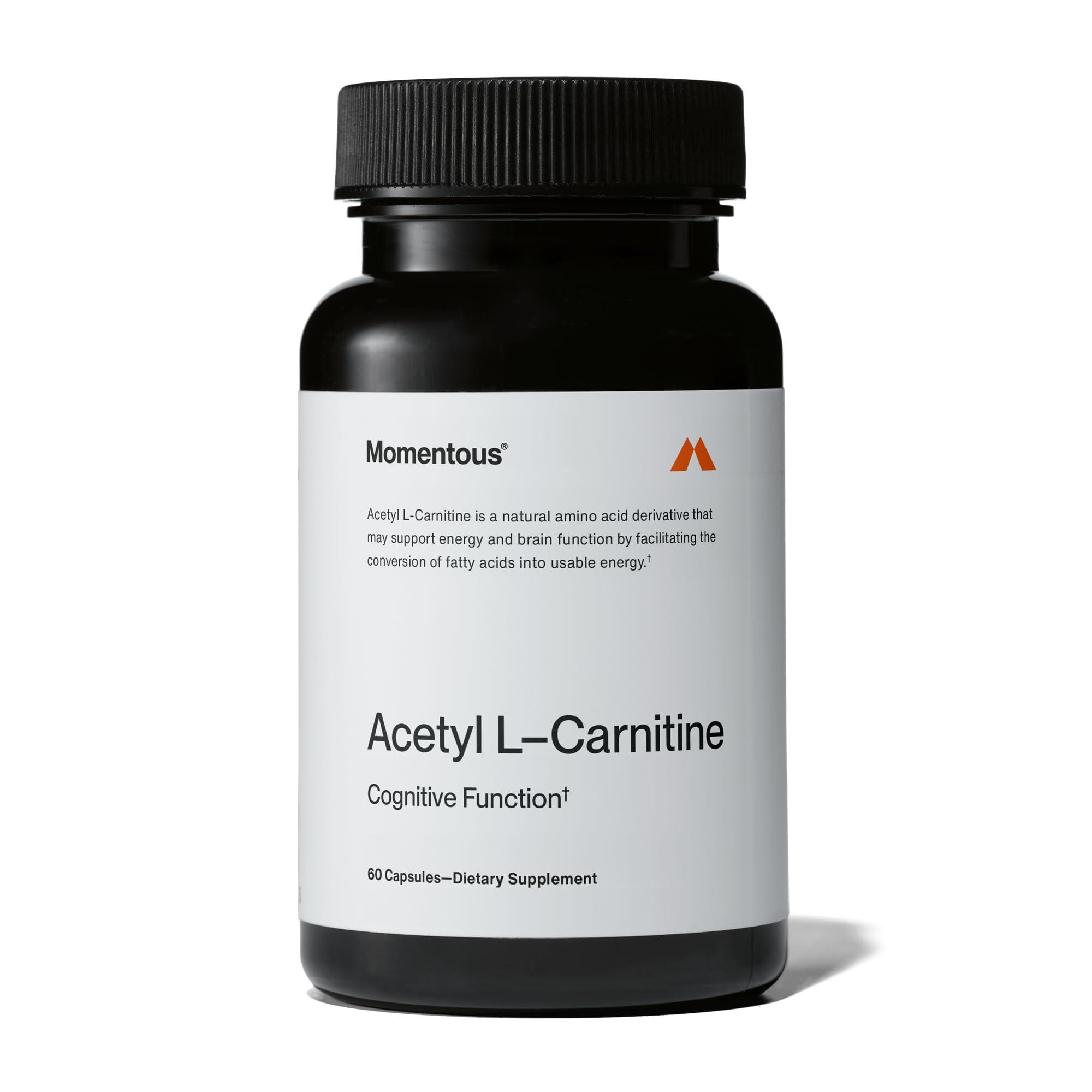 Momentous Momentous Acetyl-Carnitine, 60 Servings