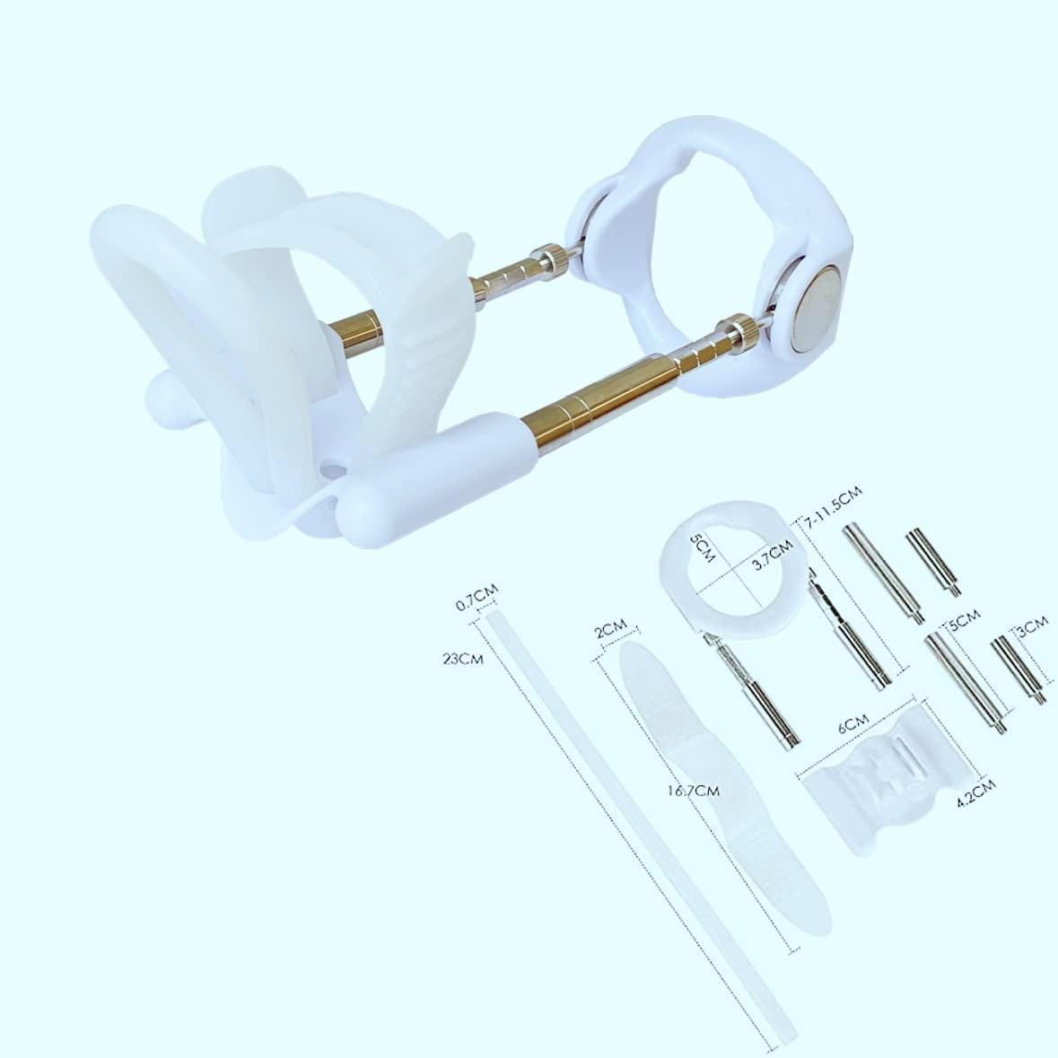 Generic Extra Comfort - 4 Rod Hybrid Cradle Extender Traction System W/Silicone Sleeve Penile Traction Device
