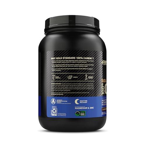 Optimum Nutrition Optimum Nutrition Gold Standard 100% Micellar Casein Protein Powder, Slow Digesting, Helps Keep You Full, Overnight Muscle Recovery, Chocolate Supreme, 1.87 Pound (Packaging May Vary)