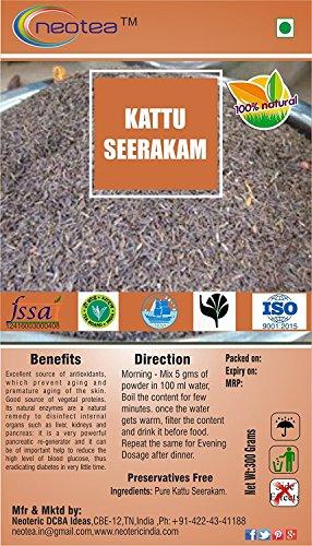 neotea Neotea Kattu Seeragam (Vanjeera or Kala Jeera or Vernonia anthelmintica) (1 Kg)