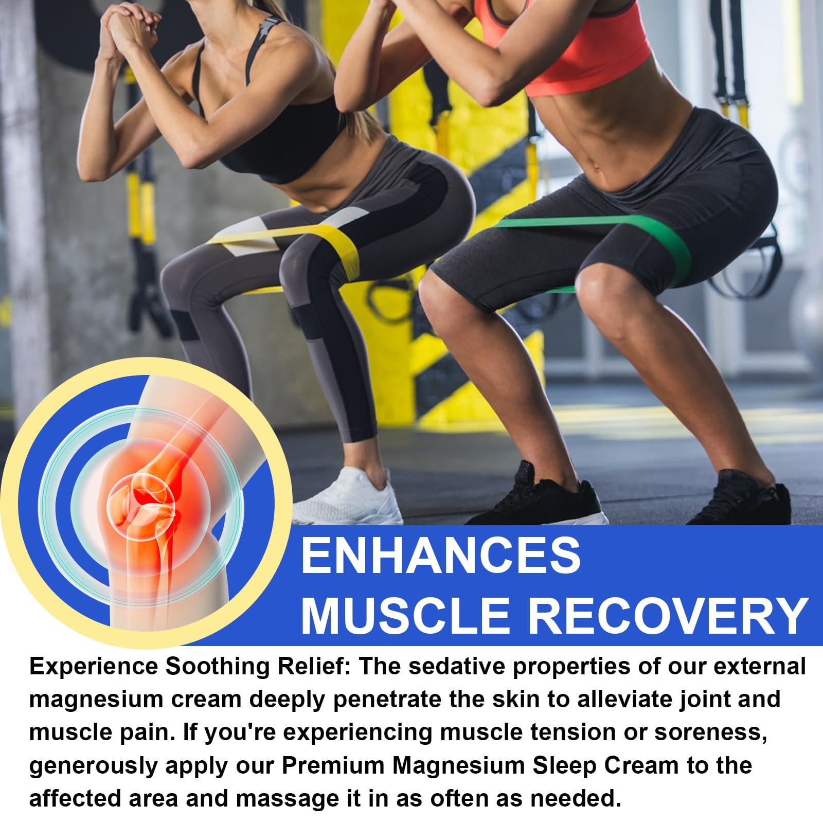 WHLH & WELL-BEING Magnesium Oil for Feet, Magnesium Lotion, Magnesium Cream, Topical Magnesium Chloride, High Concentration Genuine Zechstein Topical Magnesium Chloride