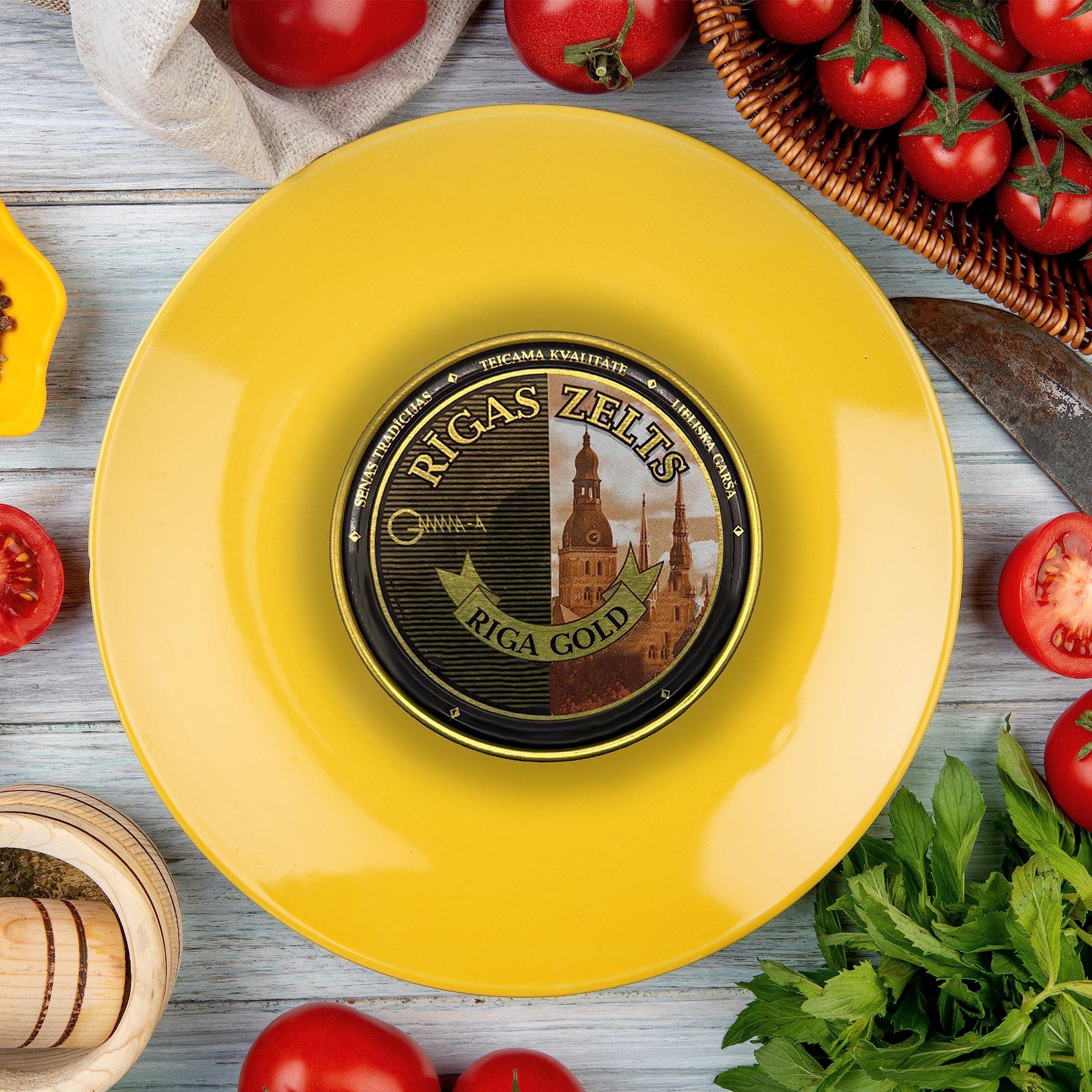 RIGA GOLD Riga Gold, Smoked Sprats in Oil - 8.82 oz/250g (Pack 12)