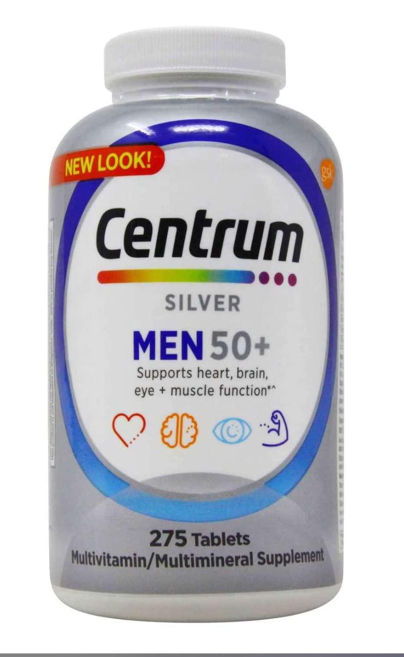 Centrum Centrum Men 50+ Multivitamin Tablet Age 50 and Older 275ct