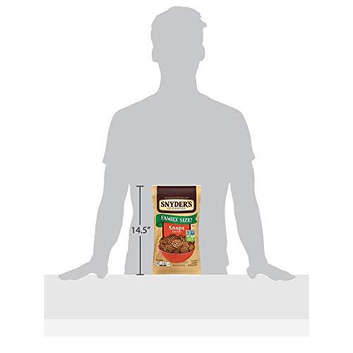 Snyder\'s of Hanover Snyder\'s of Hanover Pretzel Snaps, 16 Ounce Bag (Pack of 12)