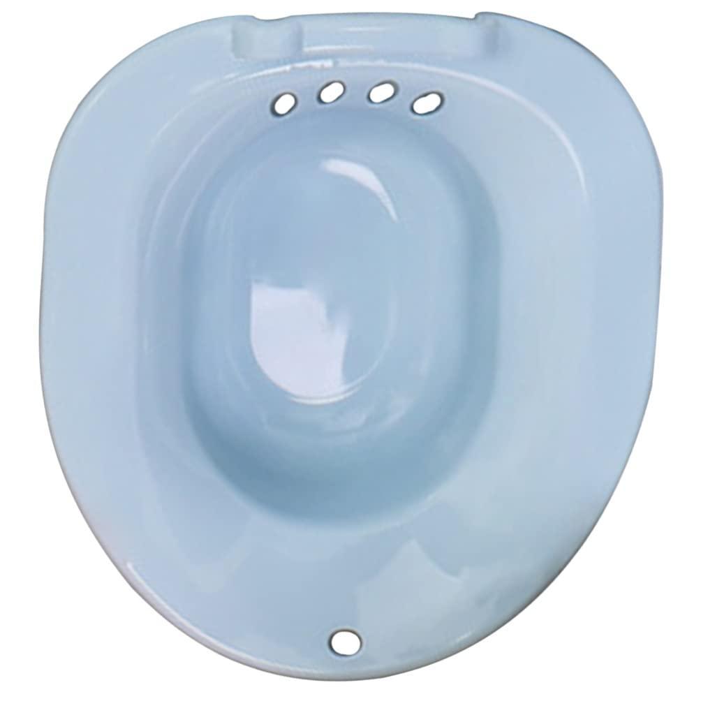 Toddmomy Toddmomy Sitz Bath Toilet Seat for Hemorrhoids Pregnant Women Postpartum Care Plastic Private Parts Washing Basin Blue