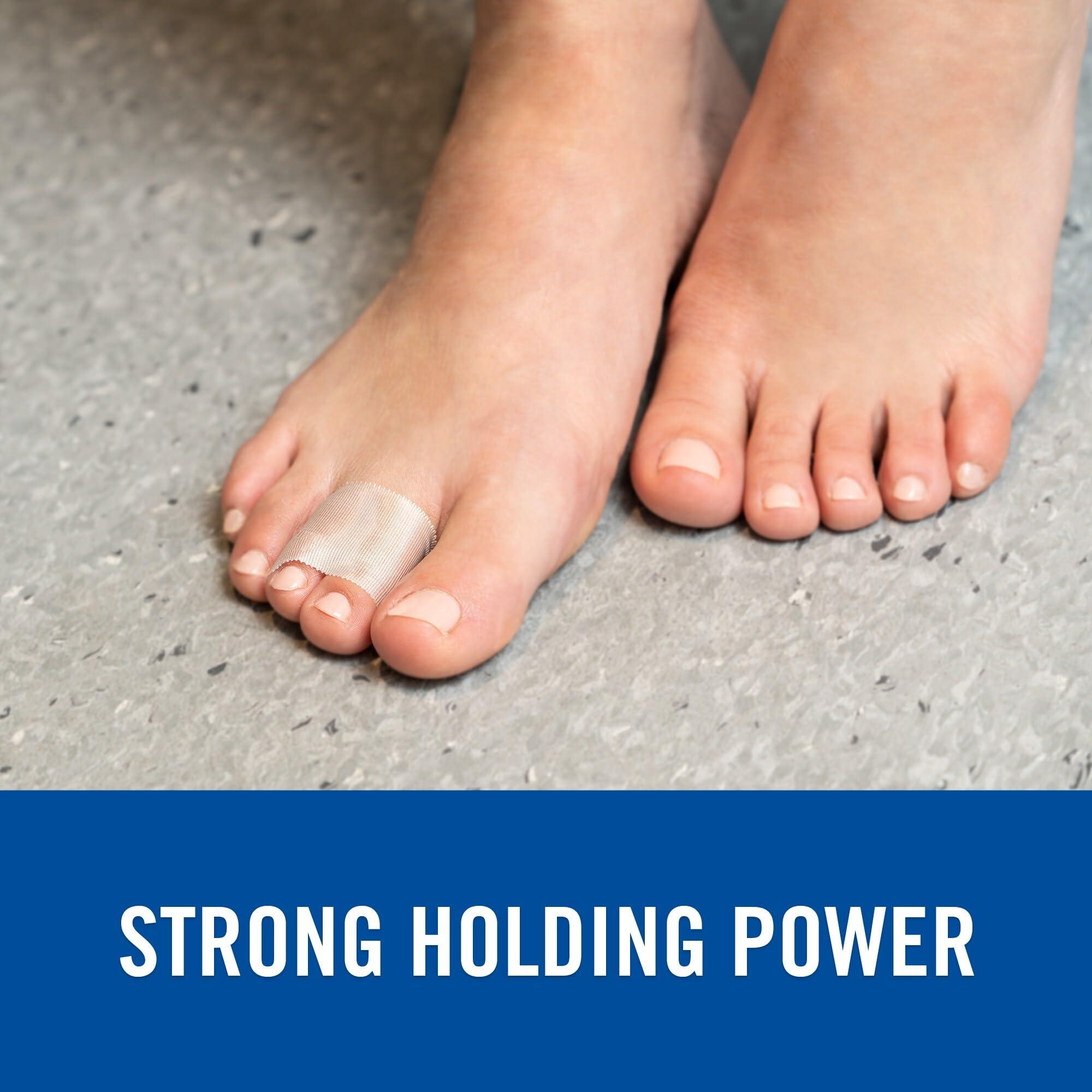 Nexcare Nexcare Durapore Durable Cloth Tape, From the #1 Leader in U.S. Hospital Tapes, 1 Inch X 10 Yards, 6 Rolls