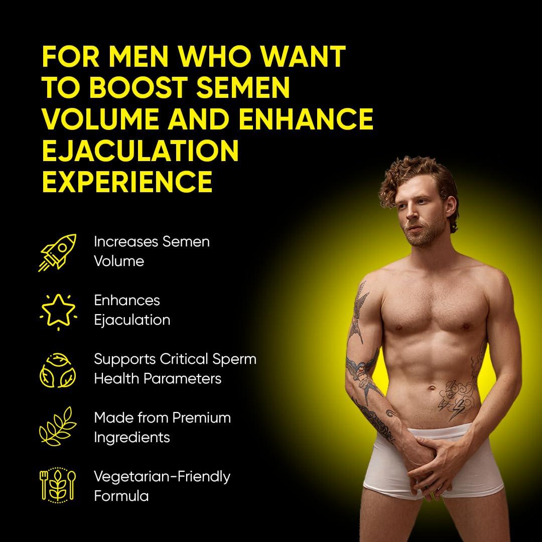 FRIEND OF DOROTHY FRIEND OF DOROTHY Raspberry C*M Gummies  Improves Sperm Volume and Load  Semen Volume Supplement  60 Capsules in tub - 100% Vegetarian