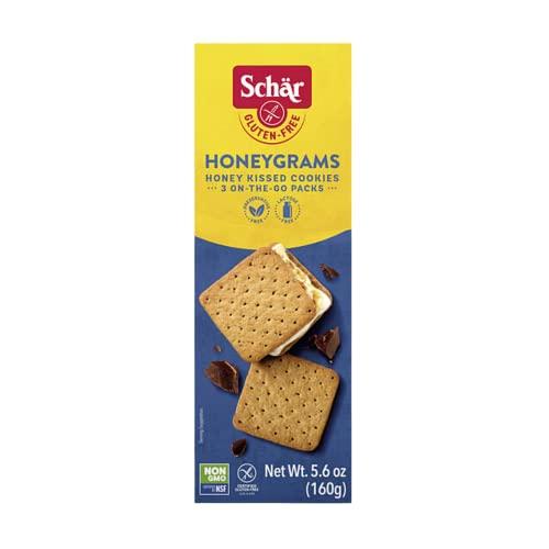 Schar Schar - Honeygrams - Certified Gluten Free - No GMO's, Lactose, Wheat or Preservatives - (5.6 oz) 12 Pack