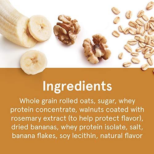 Quaker Quaker Protein Instant Oatmeal, Banana Nut, 10g Protein, Individual Packets, 36 Count