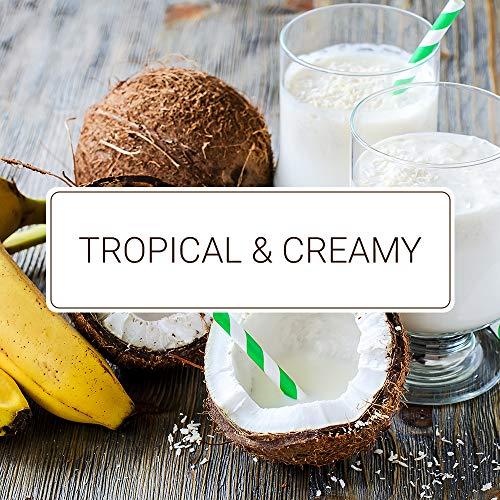 Monin Monin - Coconut Syrup, Sweet and Rich, Great for Cocktails and Smoothies, Gluten-Free, Non-GMO (1 Liter, 4-Pack)