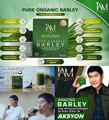 IAM WORLDWIDE Pure Barley Powdered Drink Mix Organic Barley Green Natural Blend