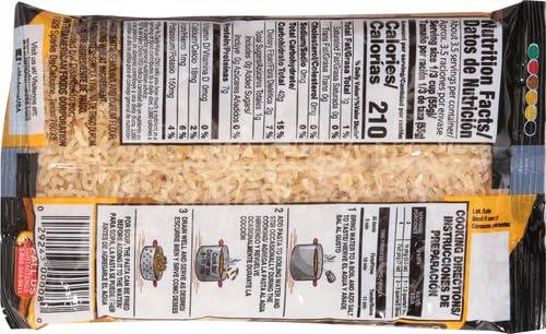 La Moderna La Moderna Alphabet Pasta, Noodles, Durum Wheat, Protein, Fiber, Vitamins, 7 Oz (Pack of 6)