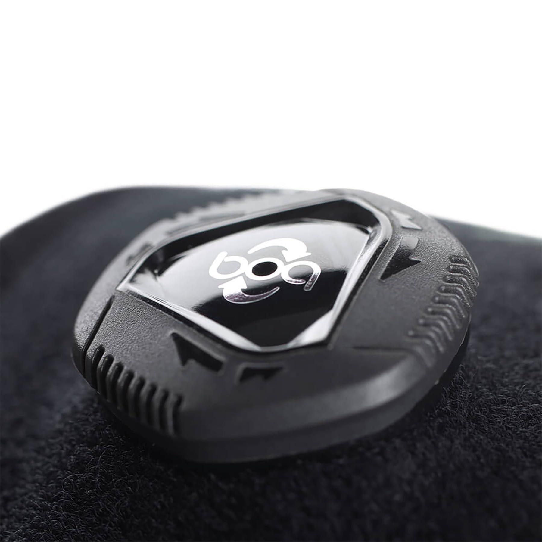 BAUERFEIND Bauerfeind Adjustable Sports Elbow Strap - Single, Black, One Size - Forearm Pain Relief from Golfers and Tennis Elbow - Five Point Pad for Direct Pressure on Tendon - Boa Closure System