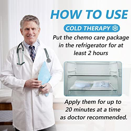 RelaxCoo RelaxCoo Cold Therapy Socks & Gloves for Chemotherapy Neuropathy, Chemo Care Package for Women and Men, Foot & Hand Ice Pack Wrap for Plantar Fasciitis, Carpal Tunnel, Arthritis Hand Pain Relief, L