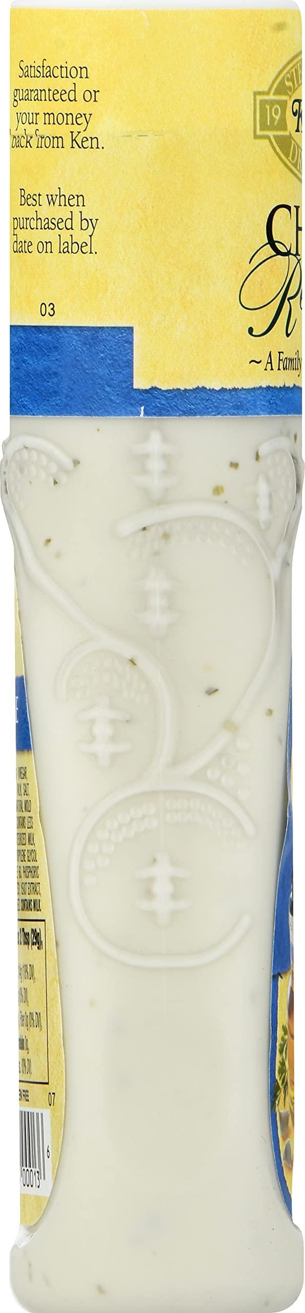 Ken's Steak House Ken's Steak House Chef's Reserve Creamy Caesar with Roasted Garlic Dressing (9 Fl Oz (Pack of 3))