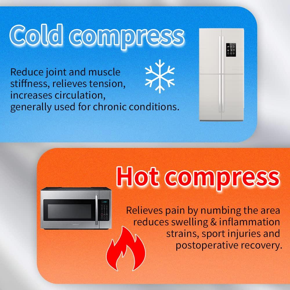 MR.ICE Extra Large Ice Pack for Injuries Reusable - Gel Cold Pack Compress Therapy for Pain and Injuries of Back, Knee, Shoulder, Hip, Ankle, Neck, Elbow, Wrist - Hot & Cold Therapy Gel Pack - 15\" x 23.4\"