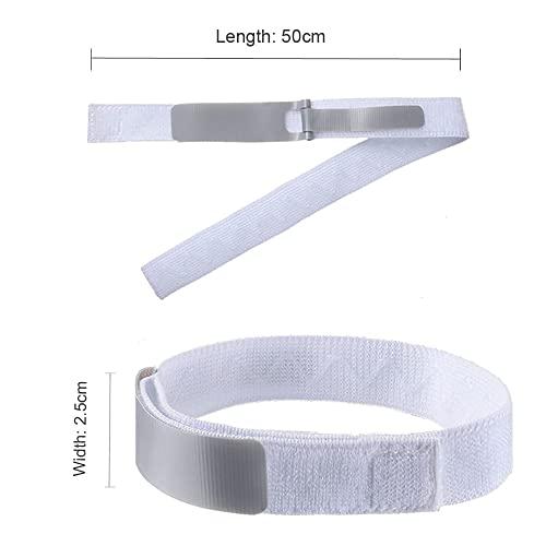 YEYSXSY Catheter Leg Bag Holder Catheter Leg Strap Urinary Drainage Tube Holder Catheter Stabilization Device Anti Slip Anti Irritation Catheter Holder(4 Pcs)