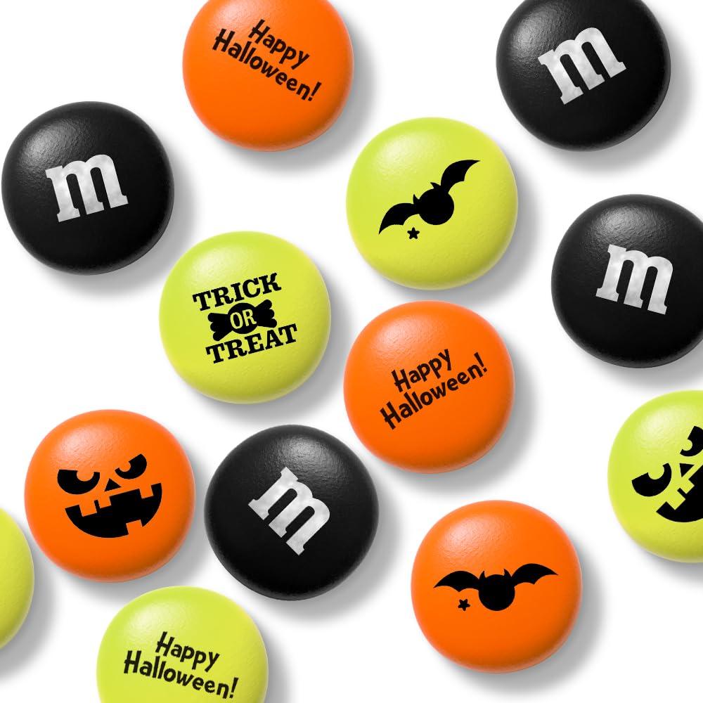 M&M\'S M&MS Halloween Trick-or-Treat Candy, Unique Halloween Candy for Party Favors or Treat bags (Set of 30 Packs)