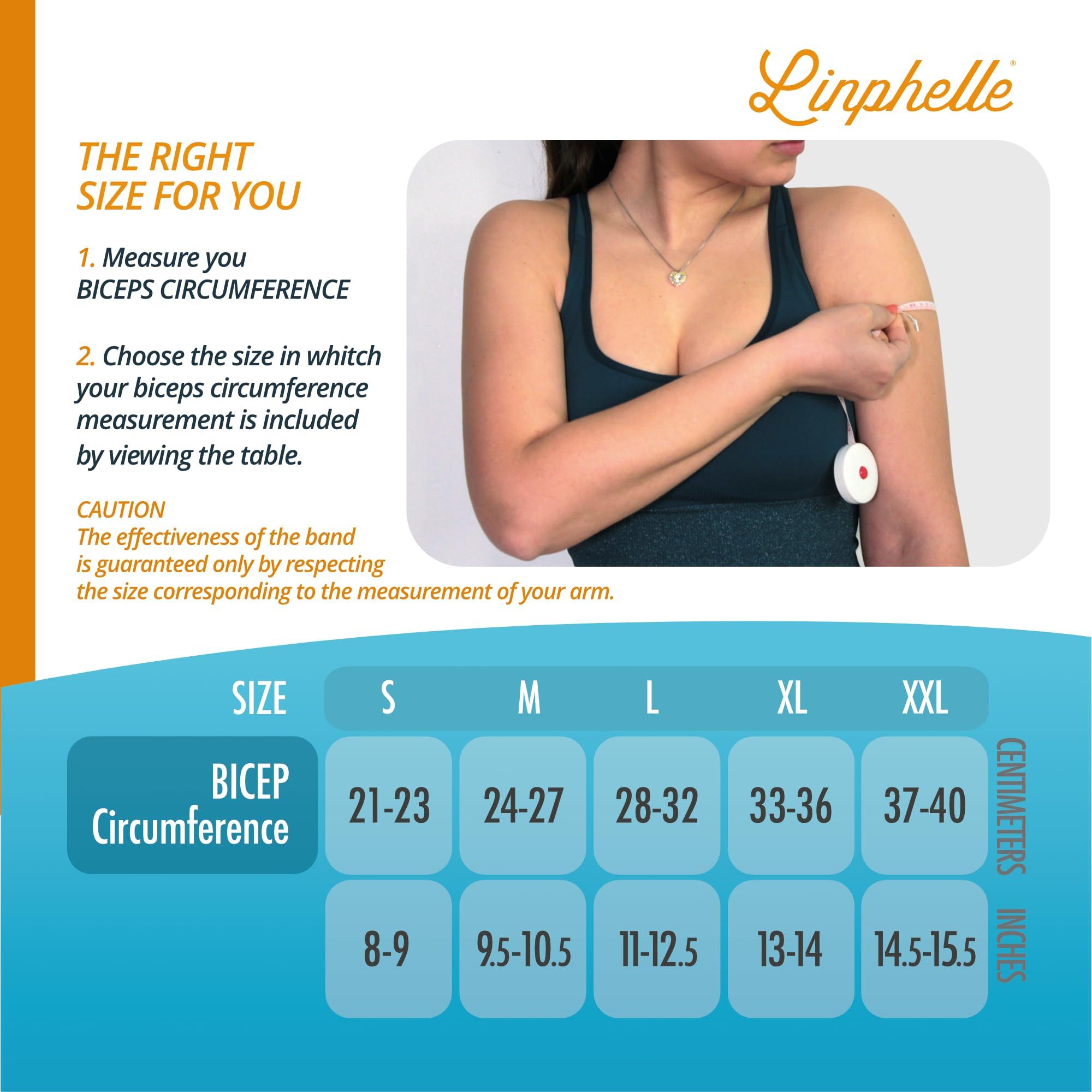 Linphelle Linphelle Waterproof PICC Line Shower Cover PICC Line Sleeve Cover for Upper Arm in Neoprene, Usable for Sea or Pool Bathing, Shower Sleeve for PICC Line, Glucose Sensors, Black, Size XX-Large