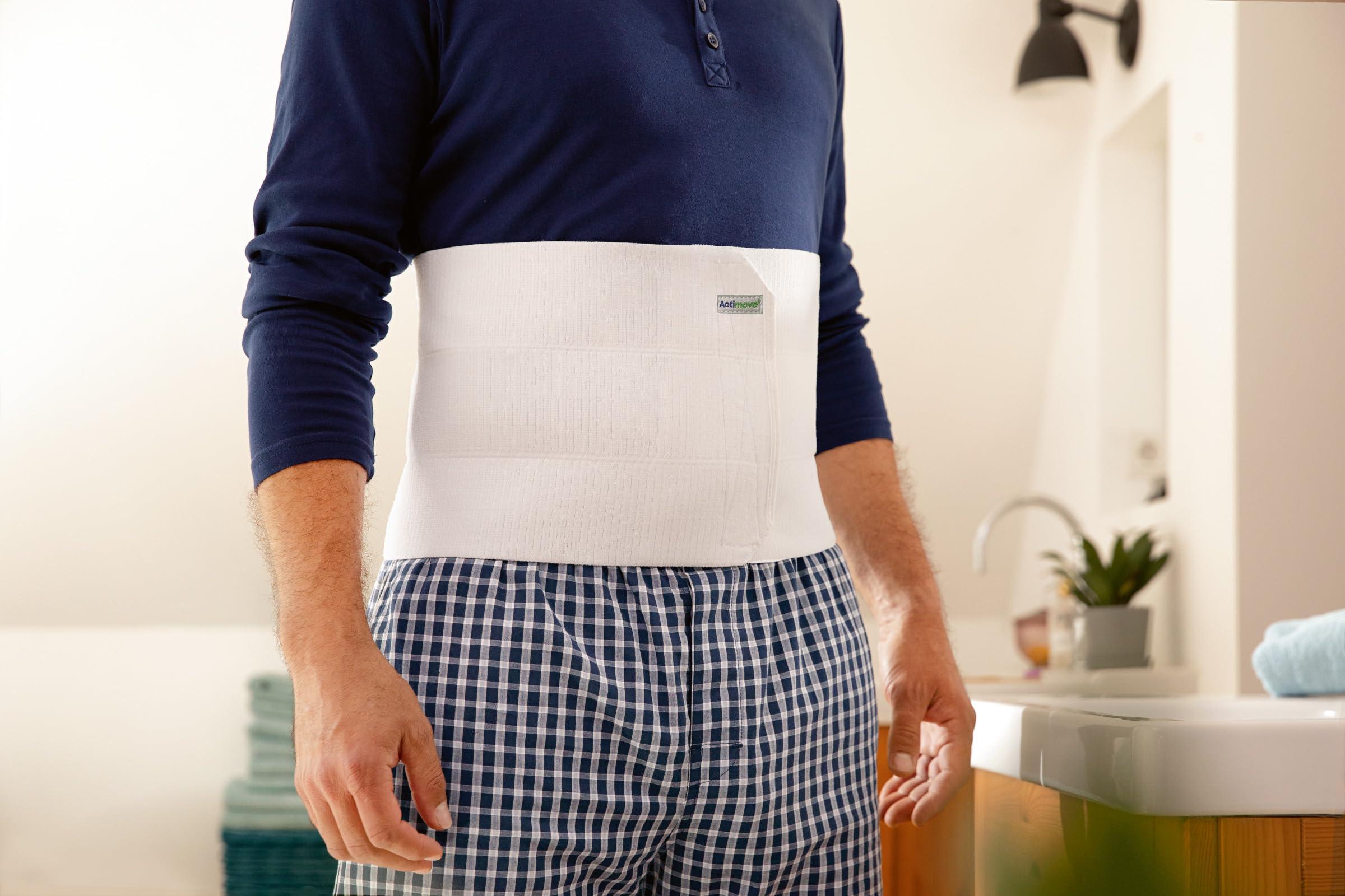 Actimove Actimove Abdominal Binder Three-Panel White Small