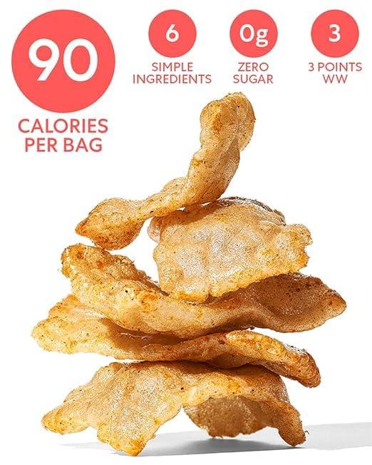SNACKLINS SNACKLINS Plant Based Crisps CHESAPEAKE BAY - Gluten Free, Grain Free, 100% Kosher For Passover, Vegan Healthy Snacks, Crunchy Puffed Snack, Only 90 Calories Per Bag - .9oz Bag (Case of 12)